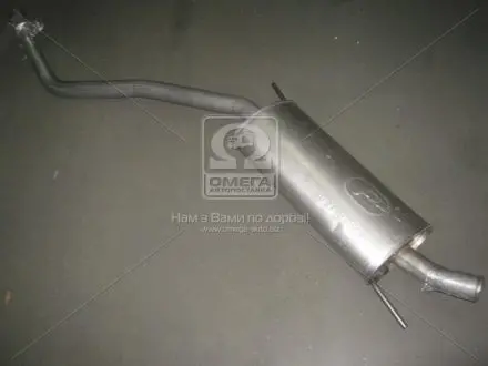 Глушитель алюм. сталь, задн. часть VW Transporter IV 90-95 2.0 2.5 1.9D 1.9TD 2.4D POLMOSTROW 30.214