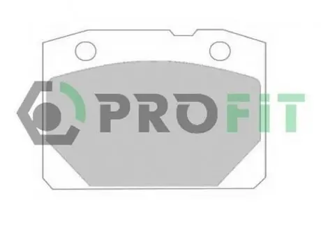 Колодки гальмівні дискові PROFIT 5000-0096