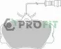 Колодки гальмівні дискові PROFIT 5000-0415 (фото 1)