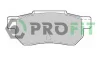 Колодки гальмівні дискові PROFIT 5000-0621 (фото 1)