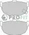 Колодки гальмівні дискові PROFIT 5000-0638 (фото 1)