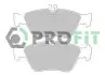 Колодки гальмівні дискові PROFIT 5000-1049 (фото 1)