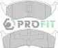 Колодки тормозные дисковые PROFIT 5000-1098 (фото 1)