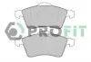 Колодки гальмівні дискові PROFIT 5000-1163 (фото 1)