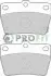 Колодки гальмівні дискові PROFIT 5000-1531 (фото 1)