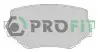 Колодки гальмівні дискові PROFIT 5000-1565 (фото 1)