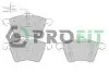 Колодки гальмівні дискові PROFIT 5000-1654 (фото 1)