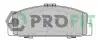 Колодки гальмівні дискові PROFIT 5000-1721 (фото 1)