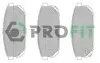 Колодки гальмівні дискові PROFIT 5000-1736 (фото 1)