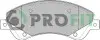Колодки гальмівні дискові PROFIT 5000-1929 (фото 1)