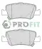 Колодки гальмівні дискові PROFIT 5000-4048 (фото 1)