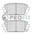 Колодки гальмівні дискові PROFIT 5000-4193 (фото 1)