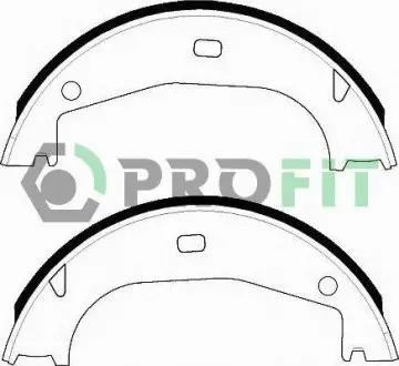Колодки гальмівні барабанні PROFIT 5001-0546