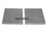 Фільтр салону BMW 5 (F10)/7 (F01) 2.0-6.0 08- (вугільний) (к-кт 2 шт.) Purflux AHC336-2 (фото 1)