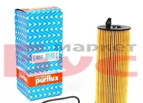 Масляный фильтр BMW 1/3/5/X1/X3 2.0D 07- Purflux L407