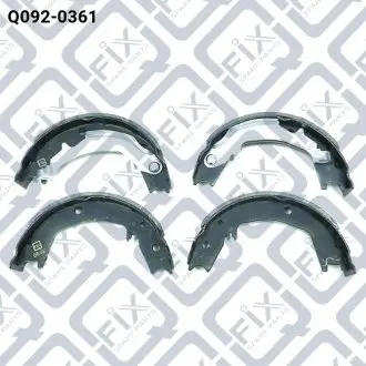 Колодки гальма стоянки Q-fix Q092-0361