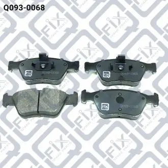 Колодки тормозные передн. Q-fix Q0930068