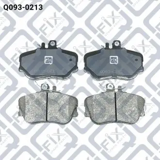 Колодки гальмівні передн.дискові Q-fix Q0930213