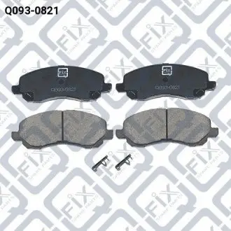 Колодки тормозные передние дисковые Q-fix Q0930821