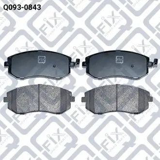 Тормозные колодки передние Q-fix Q0930843