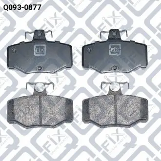 Колодки тормозные дисковые задние Q-fix Q0930877
