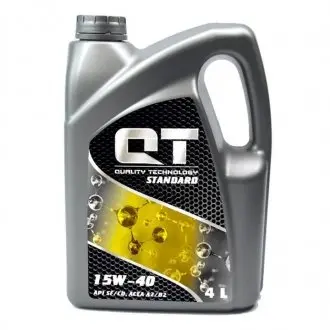 Моторна олива STANDART 15W40 SF/CD 4л QT-oil QT1115404