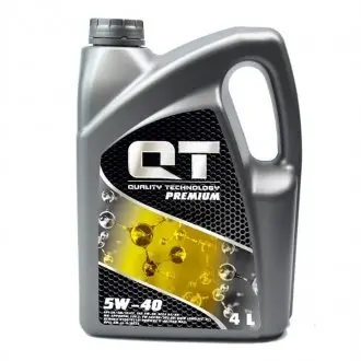 Моторна олива PREMIUM 5W40 SN/CF 4л QT-oil QT1405404