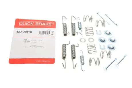 Комплект пружинок колодок ручника Opel Frontera 92-98 QUICK BRAKE 1050016