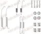 Комплект пружинок колодок ручника Citroen Xsara/Peugeot 205/306 83- QUICK BRAKE 105-0701 (фото 2)