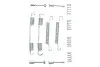 Комплект пружинок колодок ручника BMW 3 (E36)/Z3 (E36) 91-03 (Ate) QUICK BRAKE 105-0708 (фото 1)