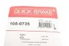 Комплект пружинок колодок ручника Honda Civic/Rover 200/400 89-01 QUICK BRAKE 1050735 (фото 10)