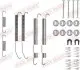 Комплект пружинок колодок ручника Mitsubishi Lancer/Hyundai Santamo 92-04 QUICK BRAKE 105-0759 (фото 2)