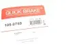 Комплект пружинок колодок ручника Mitsubishi Lancer/Hyundai Santamo 92-04 QUICK BRAKE 105-0759 (фото 15)