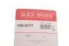 Комплект пружинок колодок ручника Renault Kangoo 97- (203,2x38,5) Lucas QUICK BRAKE 105-0777 (фото 8)