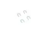 Комплект пружинок колодок ручника Mitsubishi Lancer/Galant 1.3-2.5 92- (Akebono) QUICK BRAKE 105-0788 (фото 2)