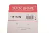 Комплект пружинок колодок ручника Fiat Doblo 01- QUICK BRAKE 105-0796 (фото 7)