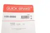 Комплект пружинок колодок ручника Chrysler Neon/Stratus/300M/PT Cruiser 94-10 QUICK BRAKE 1050890 (фото 10)
