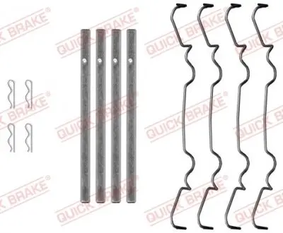 Планка супорта (переднього) прижимна (к-кт) Ford Transit/Iveco Daily IV 06-14 QUICK BRAKE 109-0069