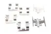 Планка суппорта (переднего) прижимная (к-кт) Honda Accord IV-V/CR-V/HR-V 91- (Nissin) QUICK BRAKE 109-1208 (фото 2)