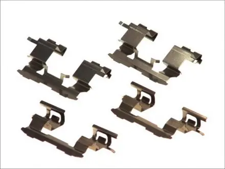 Планка суппорта (переднего) прижимная (к-кт) Toyota Prius/Yaris/IQ 99- QUICK BRAKE 109-1631