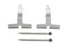 Планка суппорта (заднего) прижимная (к-кт) MB C-class (W203)/CLK (C208/C209) 07-11 (Ate) QUICK BRAKE 109-1661 (фото 1)