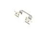 Планка суппорта (переднего) прижимная (к-кт) Suzuki Forester/Impreza/Legacy I-III 89-09 (Akebono) QUICK BRAKE 109-1672 (фото 4)