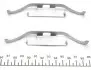 Планка супорта (заднього) прижимна (к-кт) VW T5/Touareg 02-15 QUICK BRAKE 109-1682 (фото 2)