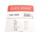 Планка супорта (заднього) прижимна (к-кт) VW Golf IV 97-05 (Lucas) QUICK BRAKE 1091685 (фото 4)