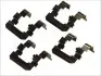 Планка супорта (переднього) прижимна (к-кт) Hyundai Accent III/Kia Rio II 05- (Mando) QUICK BRAKE 109-1735 (фото 1)