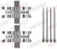 Планка суппорта (переднего) прижимная (к-кт) MB E-class (W210/S210) 96-03 (Ate) QUICK BRAKE 109-1805 (фото 2)