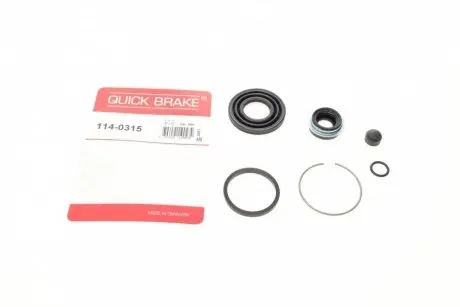 Ремкомплект суппорта (заднего) Mazda 323/626/Premacy 98-04 (d=35mm) QUICK BRAKE 114-0315