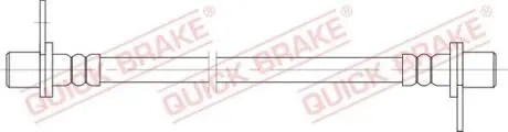Гальмівний шланг QUICK BRAKE 25087 (фото 1)