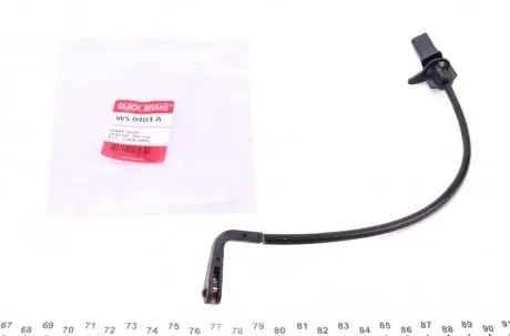 Датчик износа тормозных колодок (передних) Audi A4/A5/Q5 15- (L=283mm) QUICK BRAKE WS 0403 A