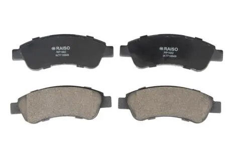 Колодки гальмівні диск. зад. Jumper/Ducato/Boxer 06- RAISO RP1682